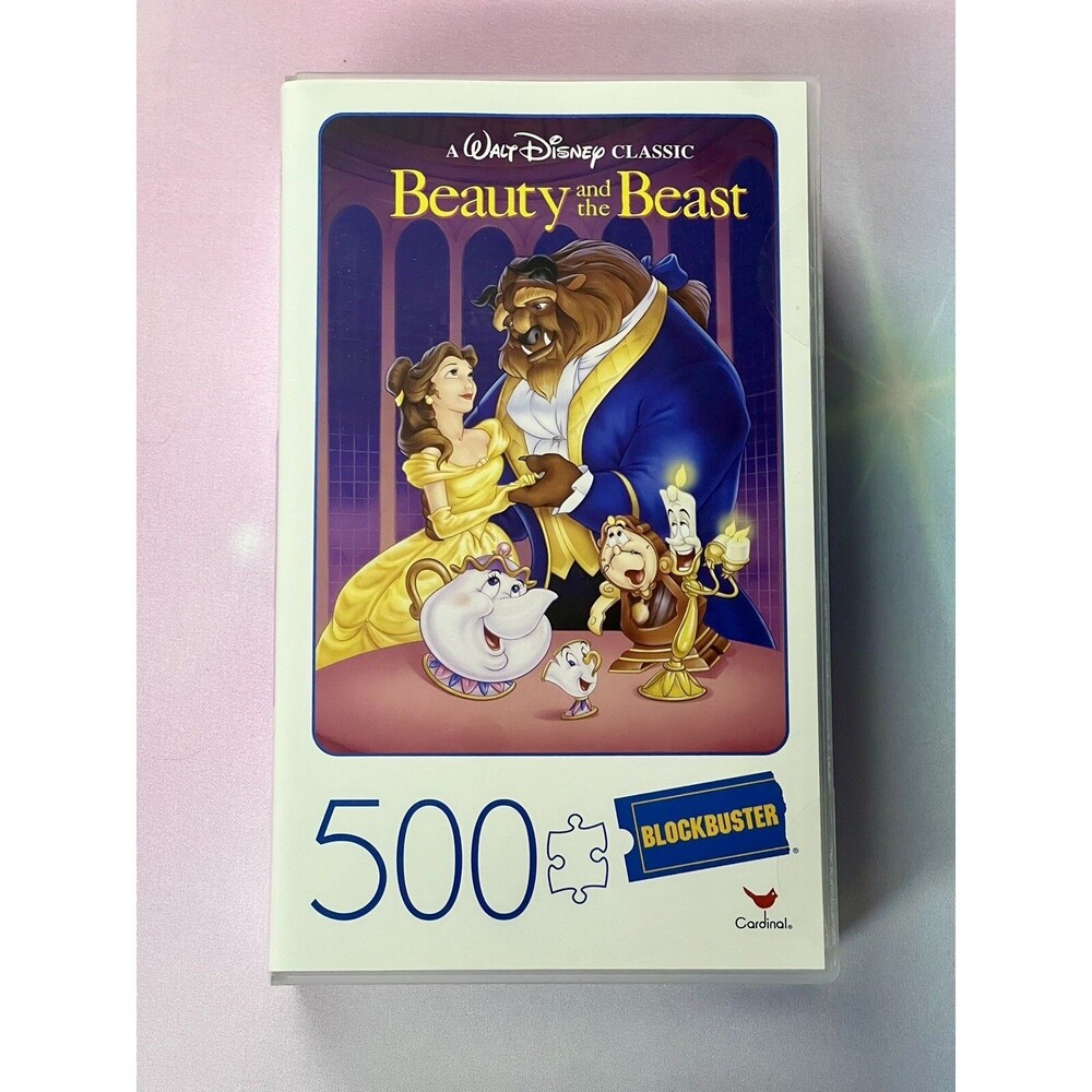 Blockbuster ‘Beauty & The Beast’ Movie Poster 500-Piece Jigsaw Puzzle